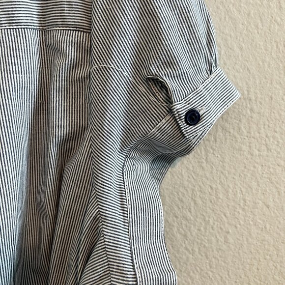 Women's Button Down Shirt with Belt - Sz XL (NWT) - Picture 7 of 9